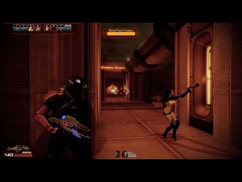 Mass Effect 2 Combat Gameplay Insanity Difficulty