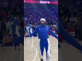 Patrick Beverley shows Rone and Dave Portnoy some love sitting court side for Sixers vs Celtics