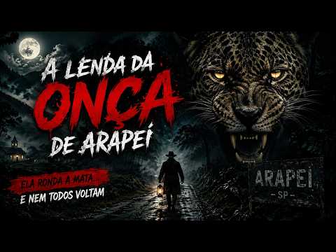 A TERRÍVEL Lenda da Onça de Arapeí 😨🐆