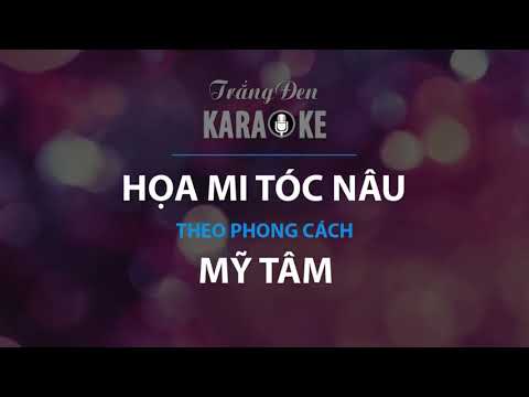 KARAOKE Họa Mi Tóc Nâu   Mỹ Tâm