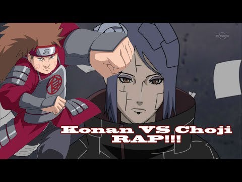 KONAN VS. CHOJI RAP (Naruto Rap Challenge!)