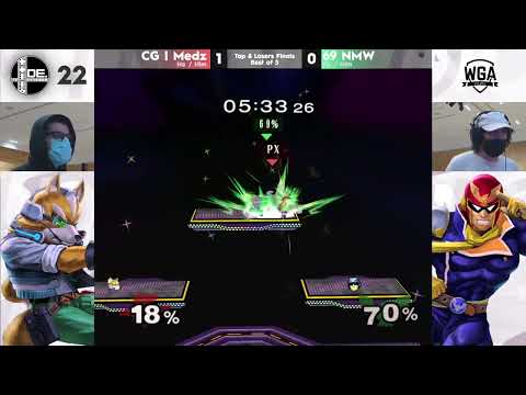 Medz (Fox) vs. Nickemwit (Falcon) | Domino Effect 22 Melee Singles Losers Final