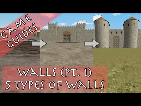 FIVE TYPES OF WALLS, WALLS (Pt. 1) - Game Guides - Rome: Total War