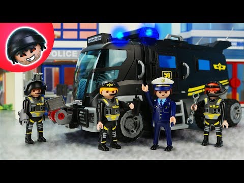 Toni wechselt zum SEK?! Playmobil Polizei Film - KARLCHEN KNACK #182