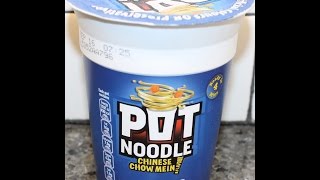 Pot Noodle: Chinese Chow Mein Review