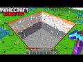 I Mined A 100x100 AREA To BEDROCK In Hardcore Minecraft