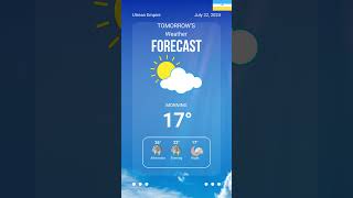 UTREAN EMPIRE | TOMORROW'S WEATHER FORECAST | JULY 22ND, 2024 #weather #thunderstorm  #summer