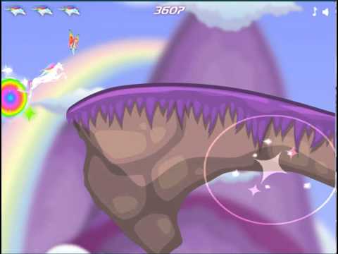 Jerry Plays - Robot Unicorn Attack #2 - I'm Gorilla!!!