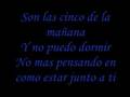 Obsesion (no es amor) sing-along Spanish ...