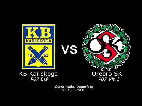 = Degerfors Cupen =  Karlskoga P07 Blå vs ÖSK P07 Vit 1 _ 2018-03-25