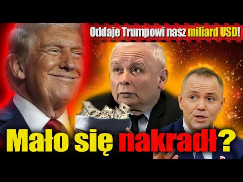 Mało się nakradł? Oddaje Trumpowi nasz miliard. Major wywiadu w stanie spoczynku Robert Cheda
