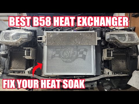 Installing the CSF Heat Exchanger Upgrade on my 340i