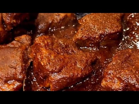 🔴Las Más Deliciosas Costillas de Puerco en Salsa de Chile Colorado Riquisimas🔥
