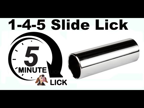 5 Minute Lick "Slide Lick and Muting #cbglesson #CBG beginner cigar box guitar lesson