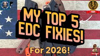 EDC FIXED BLADES: My Top 5 for EVERY Budget (2026 Edition!)