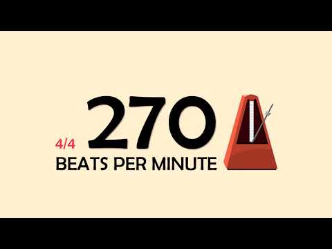 270 BPM 4/4 Metronome