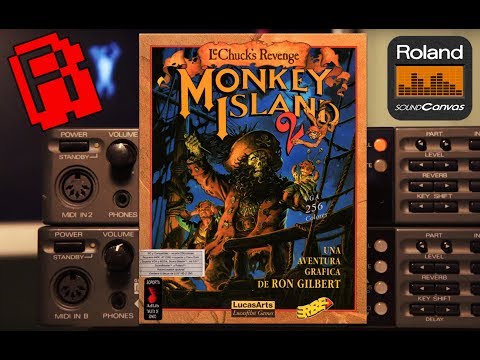 Monkey Island 2 Intro Music | Roland SC-88