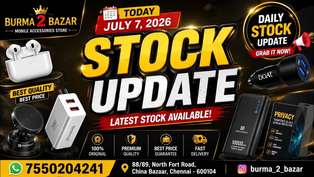 Today Accessories Stock Video Ph 7550204251
