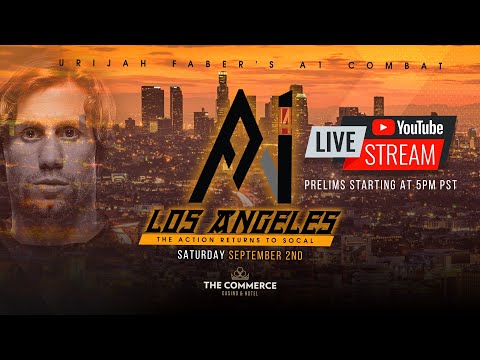 Urijah Faber's A1 combat 14 Commerce Casino Los Angeles, CA. Prelims 9/2/23