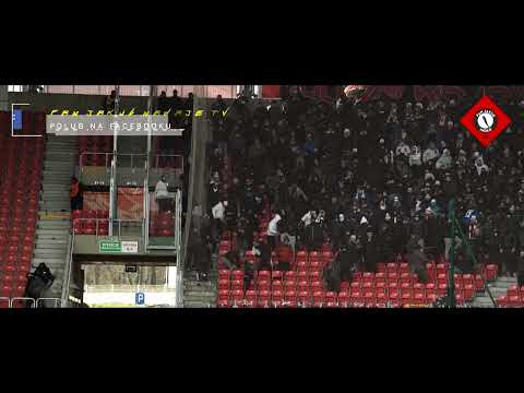 Chuligani GKS-u Tychy i ŁKS-u Łódź demolują stadion Widzewa | Widzew - GKS Tychy 03.04.2022