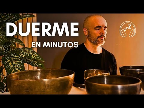 Duerme profundamente | Baño sonoro con cuencos tibetanos para calmar tu sistema nervioso y descansar