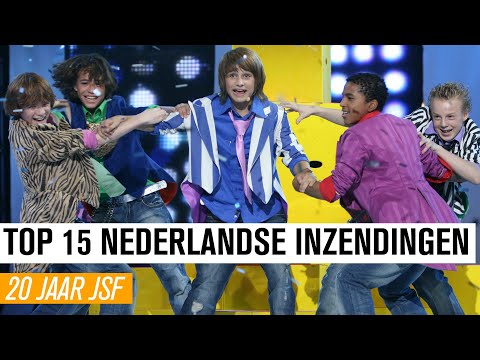 #3 TOP 15 HOOGST GEËINDIGDE NEDERLANDSE INZENDINGEN | 20 JAAR JUNIOR SONGFESTIVAL 🎉