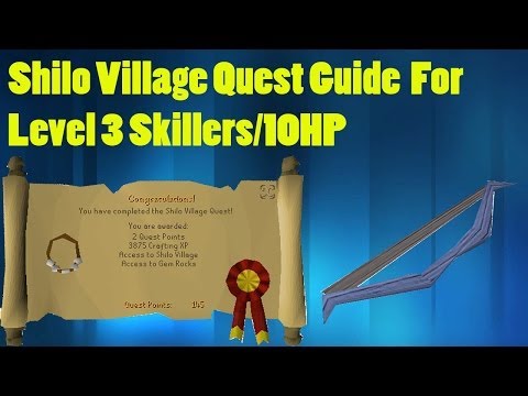 Oldschool Shilo Village Quest Guide for Level 3s/10HP