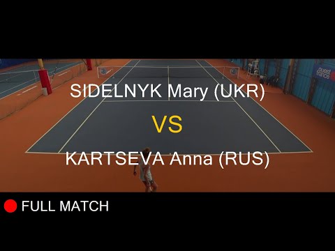 SIDELNYK Mary (UKR) VS KARTSEVA Anna (RUS) - Open Super 12 Auray 2020