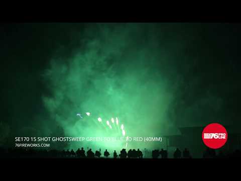 SE170 15s GhostSweep Green to Blue to Red (40mm)