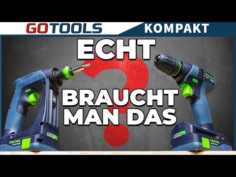 Festool, extrem Leistungsstark und extra preisgünstig? Neue Festool Akkuschrauber im Test!