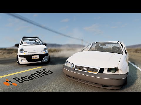 NEXIA VA MATIZDA SHASHKI XASANIT QILAMIZ! BeamNG.drive CRASH TEST AVARIYA