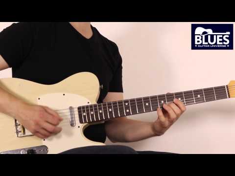 Blues Guitar Lesson - Robben Ford Style Solo