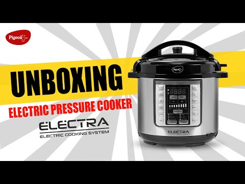 Pigeon Electra Electric Pressure Cooking System, 3 Litre