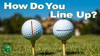 The Biggest Mistake Golfers Make with the Line on the Ball | Mr. Short Game
