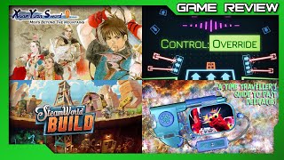 SteamWorld Build, A Time Traveller's Guide To Past Delicacies, Control:Override & More - Review