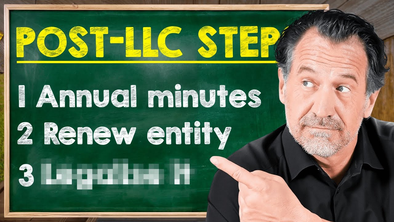 So You Just Formed An LLC... Now What?