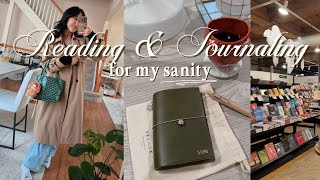 A realistic reading vlog as a busy corporate girlie + Paper Republic journal set up | BOOKISH EDIT