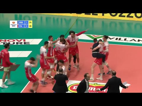 Leo Shoes PerkinElmer Modena vs. Gas Sales Bluenergy Piacenza - FIVB - Super Liga Cup - Match Highli