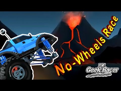 MMX HILL CLIMB: Volcano - THE BEAST racing - FUNNY MOMENTS #3 - Car racing game