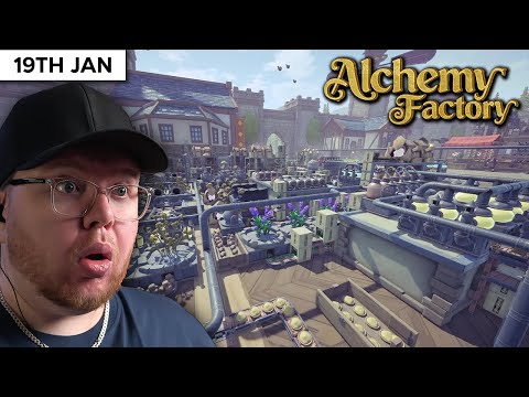 Completing Tier 5! || Alchemy Factory - Day 9