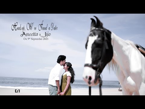 HEADS UP, WE'VE FOUND A DATE 09-09-2023 | ANEETTA & JIJO | SAVE THE DATE | @CarmelPhotography   📸📸📸