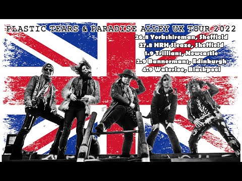 Plastic Tears & Paradise Alley UK tour 2022