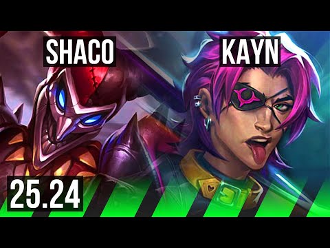SHACO vs KAYN (JGL) | EUW Master | 25.24