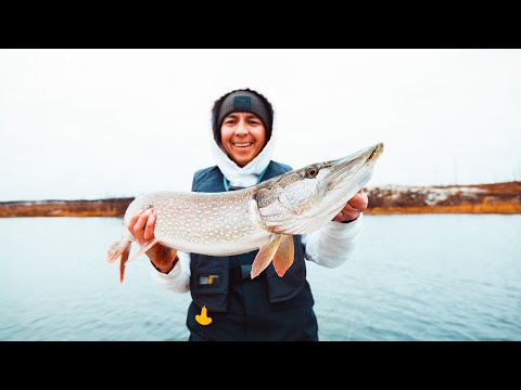 Closing out open water fishing season (Big Pike)
