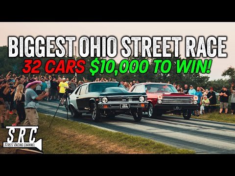 Biggest Ohio Street Race EVER! Battle on the Asphalt