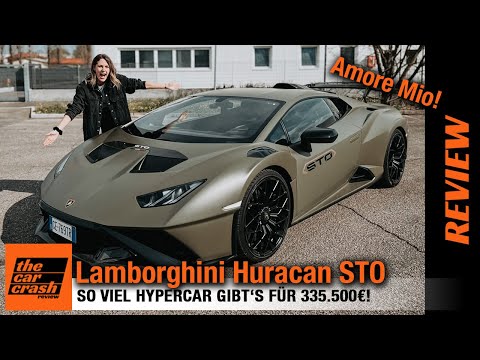 Lamborghini Huracan STO im Test (2022) So viel Hypercar gibt's für 335.500€! Fahrbericht | Review