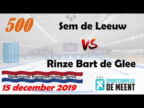 Sem de Leeuw vs Rinze Bart de Glee 500 Alkmaar 20191215