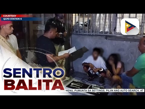 Live-in partners sa Quezon City, huli sa drug buy-bust ops