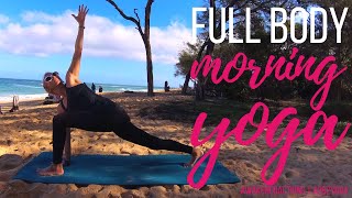 Download the video "Morning Yoga For Energy (25 min yoga) Full Body Yoga Practice"