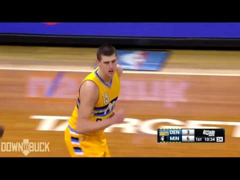 Nikola Jokic 18 Points Full Highlights (1/22/2017)